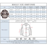 Women's Button Down Plaid Flannel Shirt Boyfriend Long Sleeve Oversized Blouses Tops 6020 Orange Small | Women's Casual Dresses