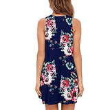 Women's Dress Sweet & Cute Dress Ladies Casual Sleeveless Casual Printed Summer O-Neck Dress Fancy Cocktail Dress Party Dress Maxi A-line Dress