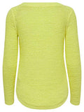 Yellow Pearl Women's Onlgeena Pullover Knt Noos Sweater - Only | Women's Jumpers