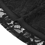 Women Plus Size Floral Lace V Neck Long Sleeve Knee Length Wedding Guest Cocktail Dress | Women's Casual Dresses