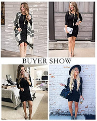 Women Fashion Ruched Bodycon Long Sleeve Wrap Front Solid Color Casual Basic Fitted Short Dresses