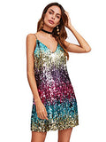 Women's Sleeveless Fit and Flare Loose Party Clubwear Dress