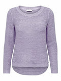 ONLY Women's ONLGEENA XO L/S Pullover KNT NOOS Sweater, Orchid Petal, M | Women's Sweaters