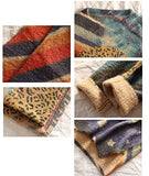 Black Women Long Sleeve Jumpers Overd Graphic Knitted Sweater Crew Neck Loose Pullover Sweater Tops - Yesno | Women's Jumpers