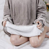 Oversized Hoodie, Wearable Hoodie Sweatshirt , Super Soft Warm Comfortable Robe, One Size Fits All, Men, Women, Girls, Boys, Friends | Women's Cardigan