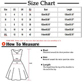 Ladies Summer Fashion Sexy Loose V-Neck Short Sleeve High Waist Print Dress UK Size Party Dress | Women's Work Dresses