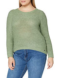 ONLY Women's Onlgeena Xo L/S Pullover Knt Noos Sweater, Hedge Green, XS UK | Women's Sweaters