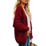 Womens Open Front Long Sleeve Chunky Knit Cardigan Sweater S-XL | Original Brand | Women's Cardigan