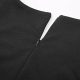 Women Retro 4-Mar Sleeve Work Office Business Pencil Dress with Belt | Women's Work Dresses