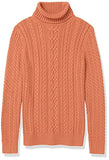 Caramel Fisherman Cable Turtleneck Sweater - Ae Store | Women's Jumpers