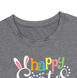 Happy Easter Shirts for Women Easter Bunny T-Shirt Rabbit Graphic Tees Easter Egg Holiday Shirt Tops | Original Brand | Women's Tops and Blouses
