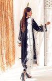 Alzohaib B&WECS-22-05A Black White Embroidered Chikankari Series 2022 Online Shopping