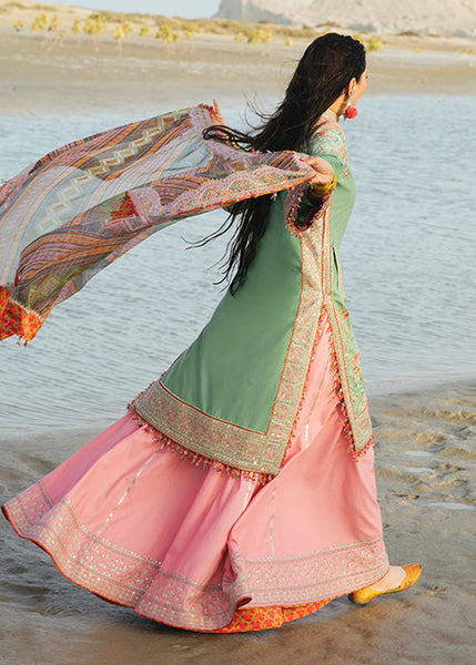 Hussain Rehar Shat Rahgoli Lawn 2022 Online Shopping – Original Brand