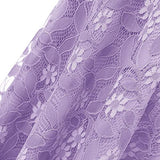 Women's Floral Lace Cold Shouder Dress Prom Party Cocktail Dresses Ruffle Sleeve Casual Fall Midi Dress Pleated Dress | Women's Lace Dresses