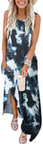 Tie Dye2 Women's Casual Loose Long Sleeveless Sundress with Pockets - ANRABESS | Women's Casual Dresses