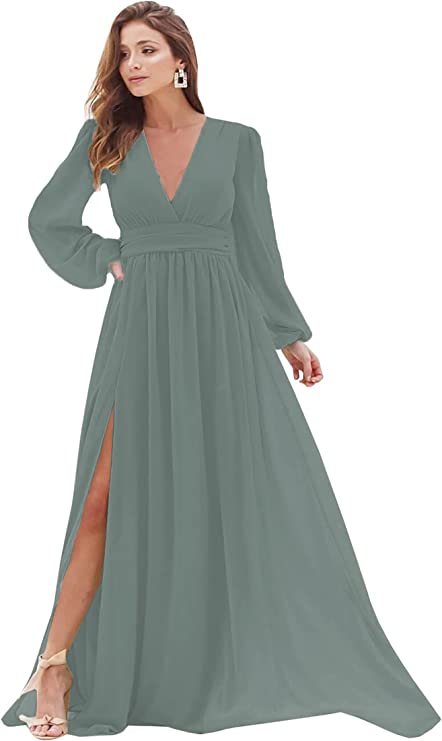 Long sleeve womens party dresses deals