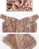 Women's Off Shoulder Sequined Evening Party Maxi Dress for Prom | Women's Club Dresses