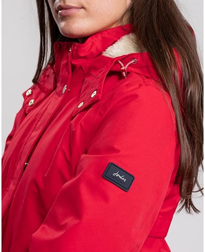 Red Ladies Loxley Cosy - Joules | Women's Coat & Jacket