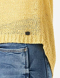 ONLY Women's ONLGEENA XO L/S Pullover KNT NOOS Sweater, Straw, XS | Women's Sweaters