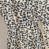 Summer Dresses for Women, Ladies Casual V-Neck Short Sleeve Summer Print Knee-Length Dress for Beach Party UK Size | Women's Work Dresses