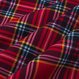 Women's Vintage Tartan Wear to Work Bodycon Dress B267 | Women's Work Dresses
