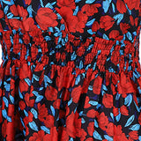 Women's Tunic Dress Summer Floral Dress Short Evening Dress Sexy Sleeveless Summer Dress Beach Dresses A Line V Neck Casual Dresses | Women's Midi Dresses