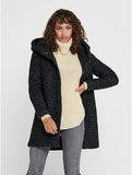 Gray Ladies Onlsedona Boucle Wool Coat OTW Noos - ONLY | Women's Coat & Jacket