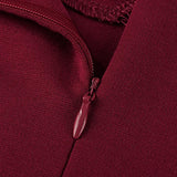 Womens Flounce Bell Sleeve Office Work Casual Pencil Dress | Women's Work Dresses