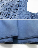 Women's Beach Crochet Lace Maxi Dress Solid Color Summer Spaghetti Strap Long Dress | Women's Casual Dresses