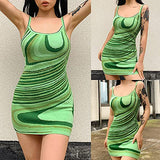 Summer Dresses for Women, Ladies Fashion Soild Asymmetrical V-Neck Tank Dress Short Basic Midi Club Dress Party UK Size | Women's Work Dresses