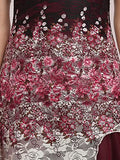 Women's Sleeveless Tea Length A-line Dress Lace Cocktail Dress - Sara Clothes