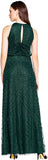 Dust Emerald Women's Halter Art Deco Beaded Blouson Dress - Adrianna Papell | Women's Formal Dresses