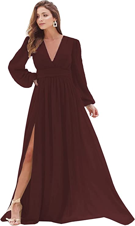 Long evening bridesmaid dresses sales