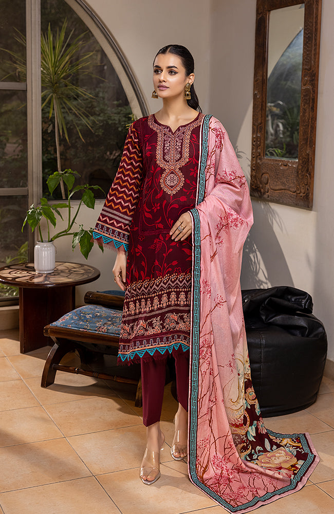 Al Zohaib ANL2 22-06C Anum Printed Lawn Vol2 2022 Online Shopping