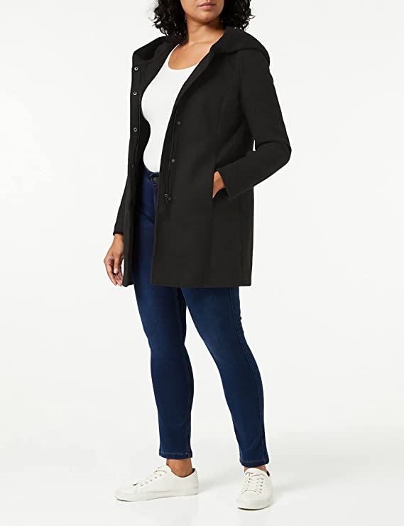 Light Grey Melange Ladies Onlsedona Light Coat OTW Noos - ONLY | Women's Coat & Jacket