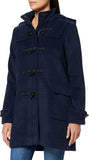 Blue Ladies Duffle Wool Coat - MERAKI | Women's Coat & Jacket