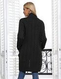 Dark Apricot Batwing Sleeve Women Open Front Cardigan Sweaters Pockets Long Sleeve Shrugs - GRACE KARIN | Women's Cardigan