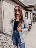 Taro Women's Long Sleeve Cable Knit Sweater Open Front Cardigan Button Loose Outerwear - MEROKEETY | Women's Cardigan