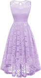 Lavender Women Lace Classic Dress - Gardenwed | Women's Formal Dresses