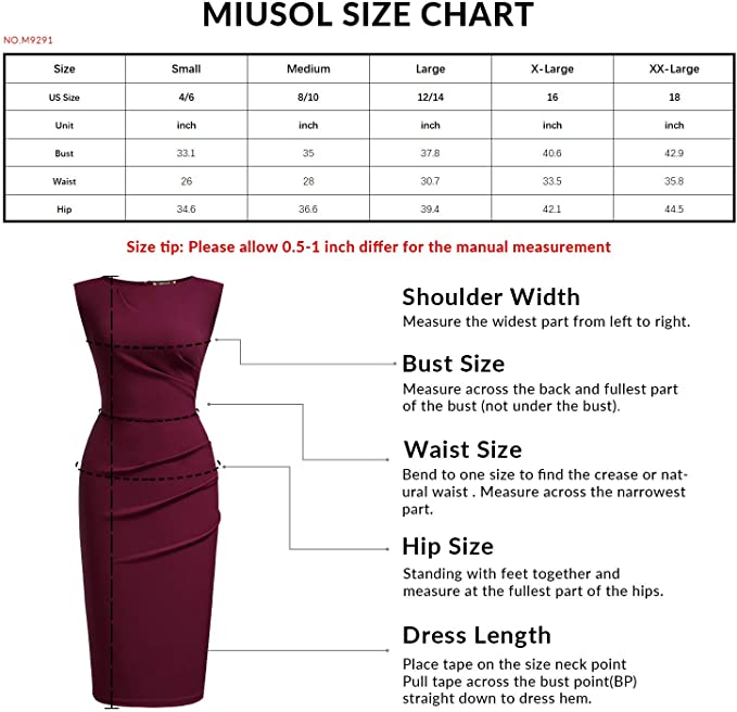 Z-Black White Cherry Women's Retro Ruffle Style Slim Work Pencil Dress - Miusol | Women's Cocktail Dresses