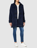 Blue Ladies Duffle Wool Coat - MERAKI | Women's Coat & Jacket