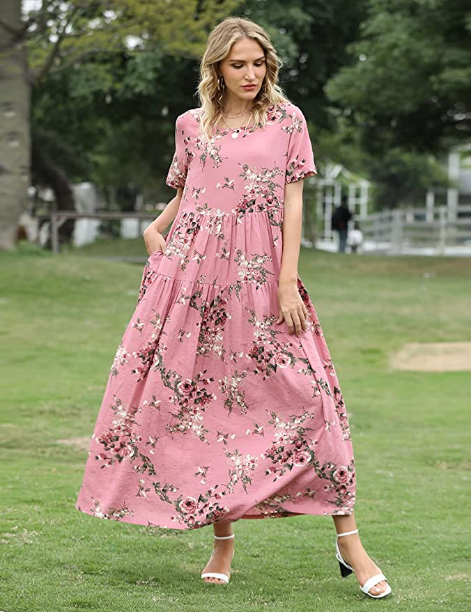 Light pink beach dress top