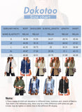 Khaki Women's Oversized Denim Jacket Casual Long Boyfriend Distresse Jean Jacket Autumn Spring - Dokotoo