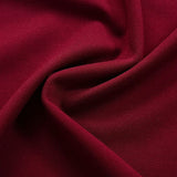 Burgundy Women's V-Neck Work Business Bodycon Pencil Dress - MISSKY | Women's Work Dresses