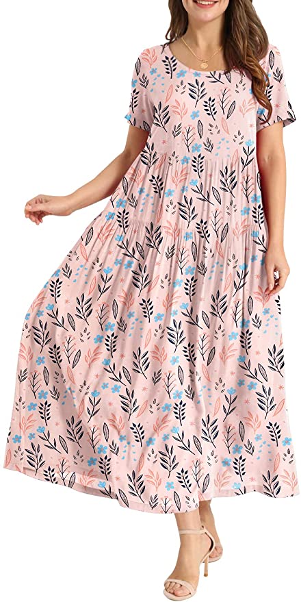 Light pink summer dress online