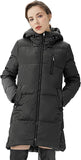 Black Ladies Winter Coats Stylish Ladies Down Coat with Hood - Orolay | Women's Coat & Jacket