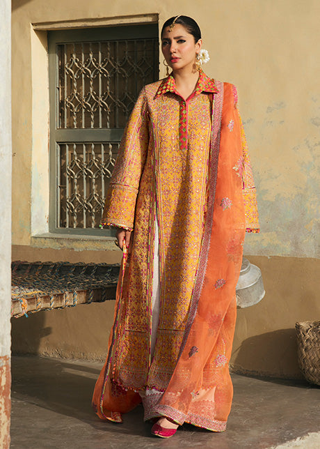 Hussain Rehar Shadeh Rahgoli Lawn 2022 Online Shopping