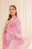 Farasha Peony Printed Summer Essentials Online Shopping