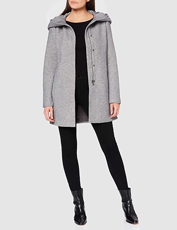 China Blue Melange Ladies Vmverodona Ls Jacket Noos Coat - Vero Moda | Women's Coat & Jacket
