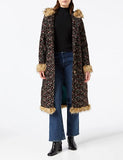 Black Ladies Festive Florals Winter Coat - Joe Browns | Women's Coat & Jacket